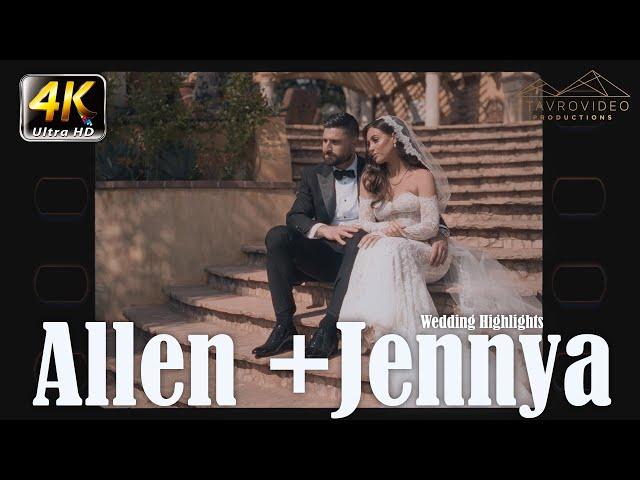 Allen + Jennya's Wedding 4K UHD Highlights at Taglyan hall and st Marys Church WDF version