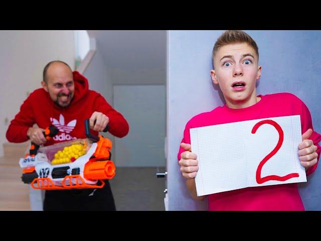 НАКАЗАЛ меня за ДВОЙКУ!!!Nerf parenting...PUNISHED me for TWO !!!