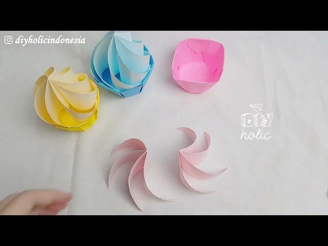 EASE ORIGAMI CUPCAKE | making ice cream