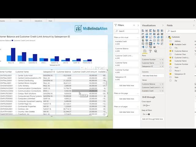 Turning Off Auto-Size Column Width in Microsoft Power BI