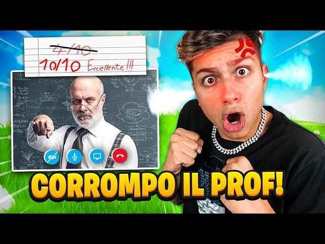 CORROMPO il PROF nelle VIDELEZIONI per 5000 V-BUCKS!! *DIVERTENTE*  Fortnite