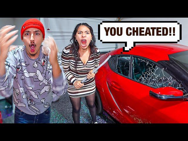 He Cheated So I Did This To His Car...