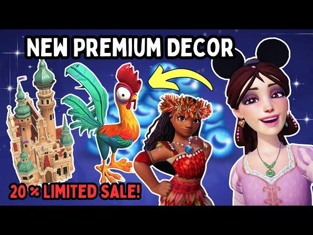 Moana Dreamstyle! Hei Hei is BACK! Premium Shop Haul & Showcase Disney Dreamlight Valley