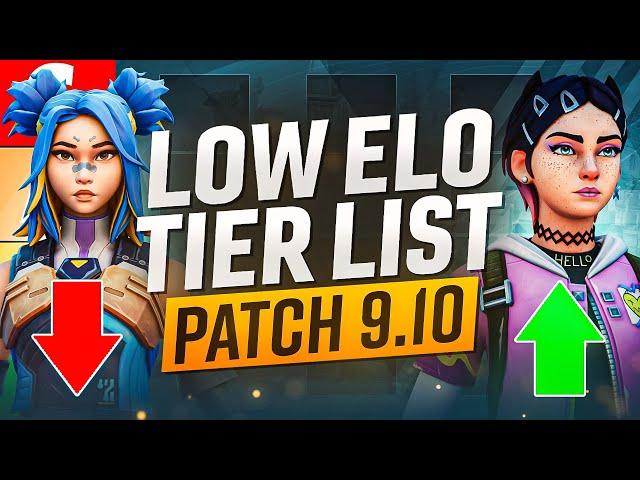 *NEW* LOW ELO Tier List Patch 9.10! - Neon Meta OVER?!