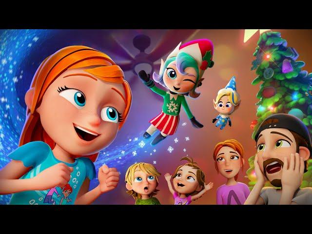 MAGiCAL ELF MORNiNGS with Snowy & Elfy!!  Adley Niko & Navey find christmas surprises for the family