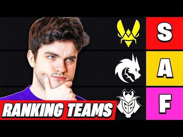 FaZe CS Ranks ALL Pro CS TEAMS (Best Tier List!)