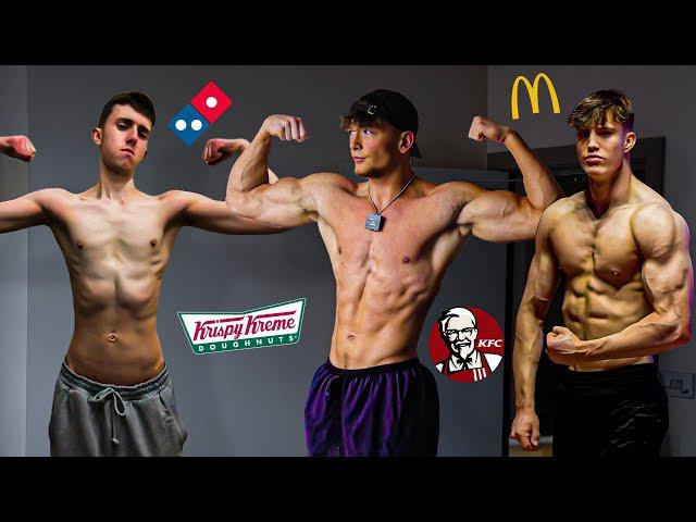 Eating Gym Influencers Cheat Meals for a Day