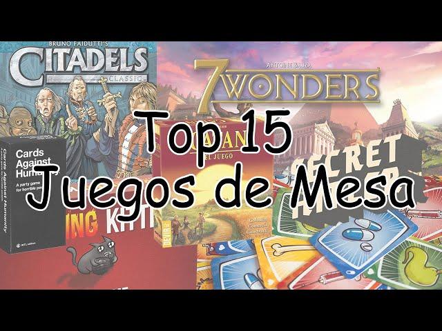  ¿Los Mejores Juegos de Mesa de todos los tiempos? - TOP 15 - Actualizado 2022 