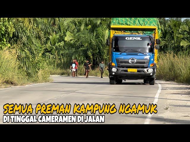 Semua Preman Kampung Ngamuk! Di Tinggal Cameramen Di Jalan!