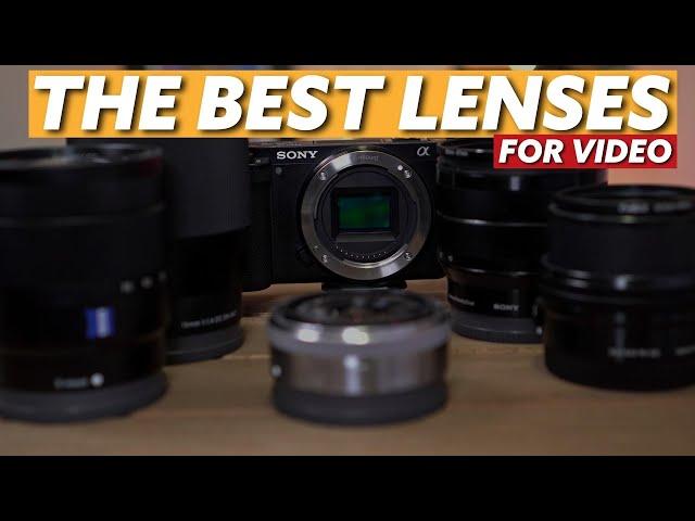 Best Lenses for the Sony ZV-E10 for Video (Vlogging, Live Streaming & Content Creation)