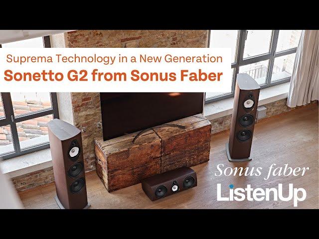 The Next Generation of the Sonetto from Sonus Faber | Hi-Fi Speaker Review