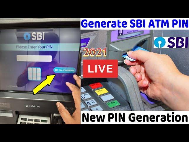 SBI ATM PIN Generation Kaise Kare | SBI ATM PIN Generation Through SBI ATM In 2021| SBI ATM Card PIN