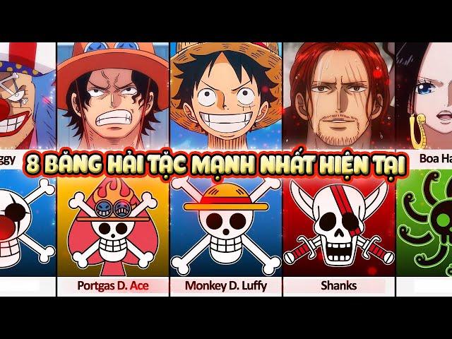 8 Băng Hải Tặc Mạnh Nhất One Piece Hiện Tại, Băng Mũ Rơm Chỉ Top 3