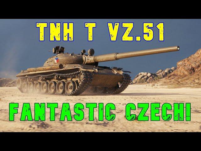 TNH T VZ.51 Fantastic Czech! ll Wot Console - World of Tanks Console Modern Armour