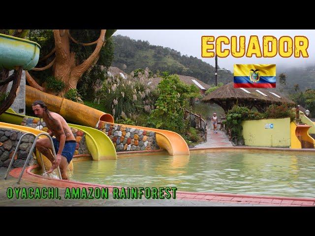 Where Foreigners Don't Go In Ecuador - Secret Amazon Rainforest Hot Springs! 