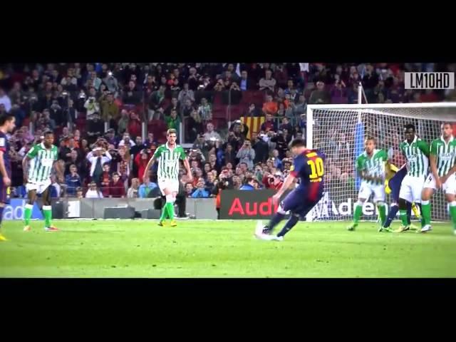 Lionel Messi All Freekick Goals - LM10HD