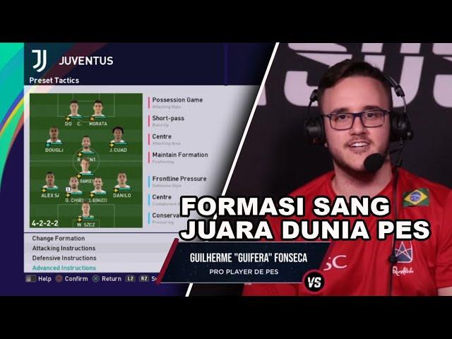 MENCOBA FORMASI GUIFERA JUARA DUNIA PES PS4 PS5 PC