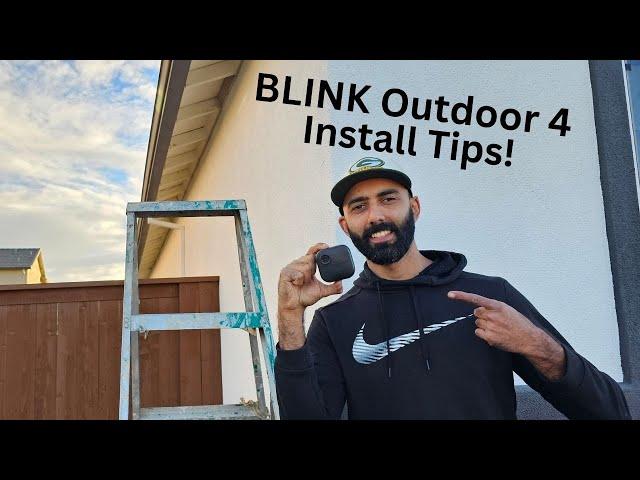 Blink Outdoor 4 Camera System Install And Tips!