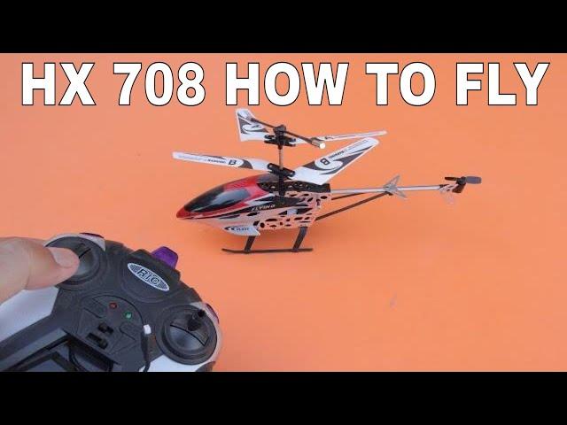 REMOTE CONTROL HELICOPTER UNBOXING AND TESTING  | HX708 RC HELICOPTER