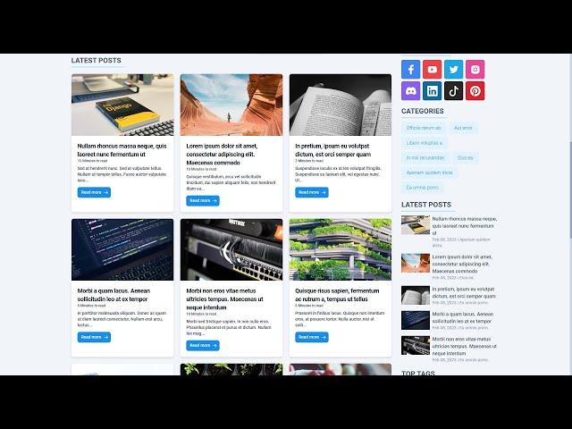 Laravel News, Magazines & Blog CMS PHP Script - Corak Blog Plus