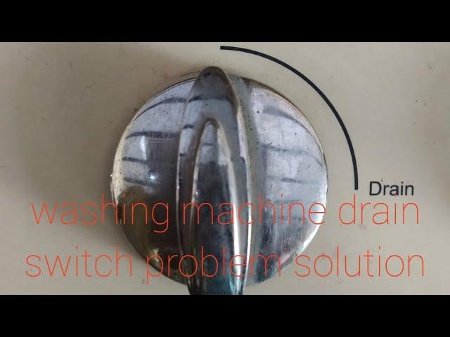 How to repair a Washing machine drain switch #technician#mechanic#electronics#washing machine