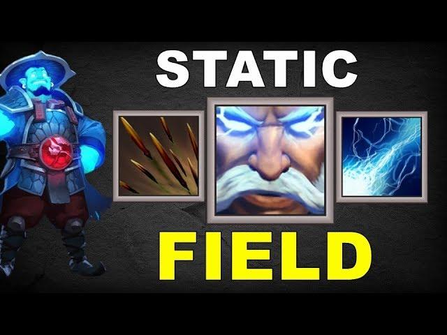 Abusing Static Field [ Ball Lightning + Spray ]  | Dota 2 Ability Draft