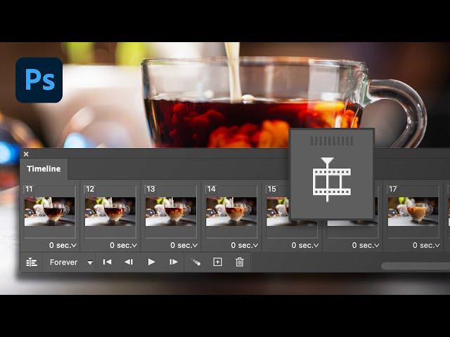 The Two Ways to Animate in Photoshop - Timeline Tutorial