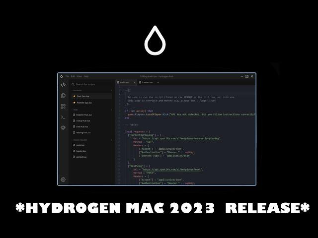 HOW TO DOWNLOAD AND USE HYDROGEN MACOS ROBLOX EXECUTOR LVL 8 (UPDATED 2023)