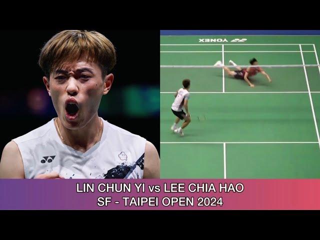 Lin Chun Yi 林俊易 vs Lee Chia Hao 李佳豪 | Badminton Taipei Open 2024