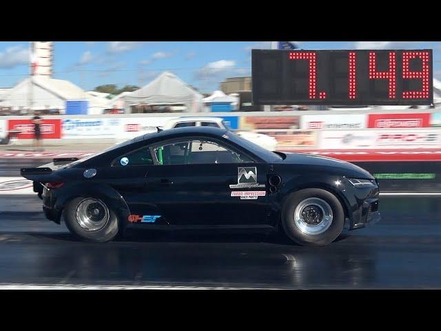 WORLDS QUICKEST AWD AUDI - 7.149  @ 185mph