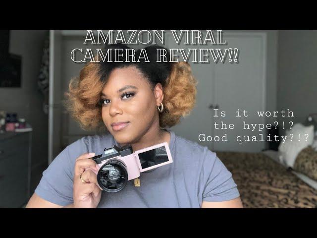 Amazon 4K Vlogging Camera| Review| Trending TikTok Camera|