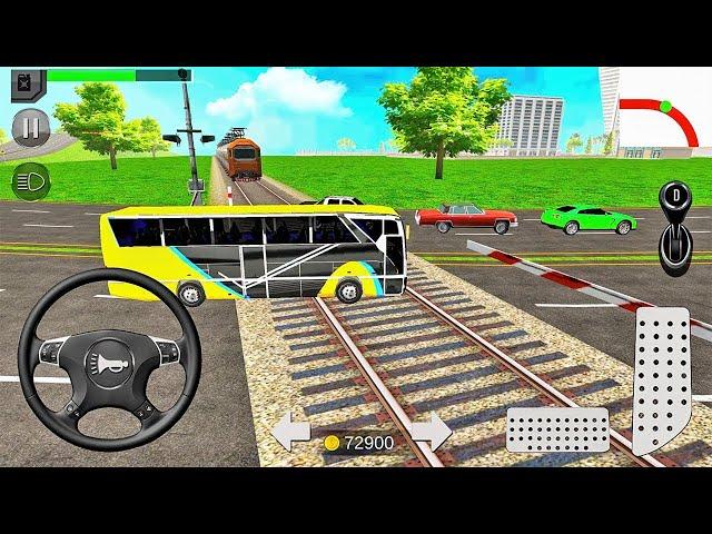 Euro Coach Bus Simulator 2020 #2 - City Bus Driving Games - Android Gameplay