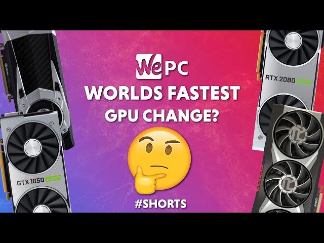 'Worlds Fastest' GPU change!? | Benchmark GPU #Shorts