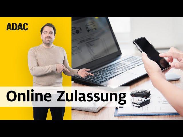 Fahrzeug online an- & abmelden - So funktioniert die digitale Zulassung | ADAC | Recht? Logisch!