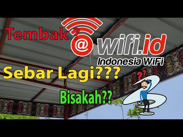 Cara Tembak @Wifi.id dan Sebar Lagi pakai Mikrotik