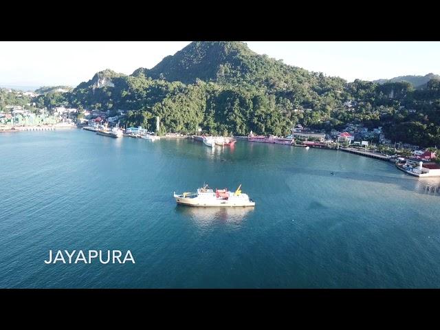 di atas kota jayapura