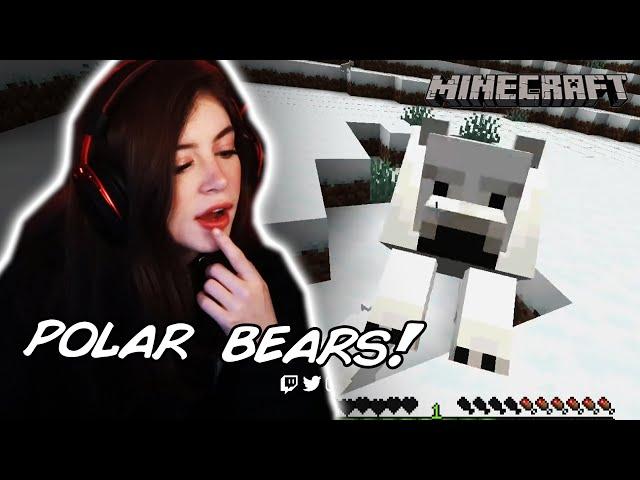 Chrissy Costanza SLAPS POLAR BEARS in Minecraft