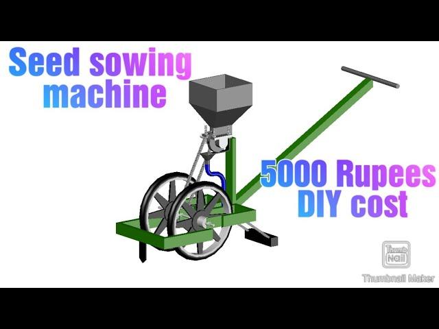 SEED SOWING MACHINE |LATEST MECHANICAL ENGINEERING PROJECTS|LOW COST MECHANICAL ENGINEERING PROJECTS