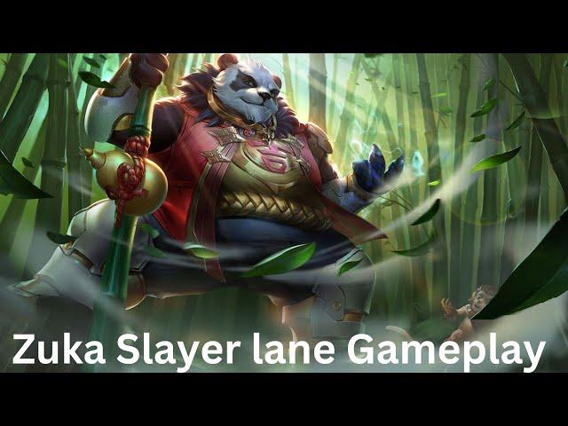 Zuka Slayer Lane Gameplay Guide #moba #cot #trending