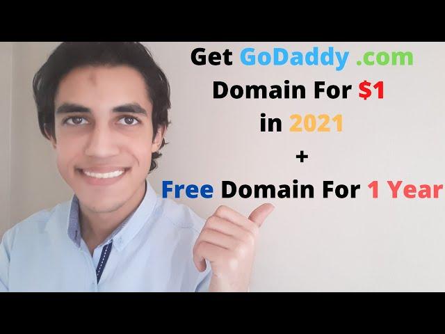 GoDaddy Promo Code | GoDaddy Domain For 1$ !! | 2021