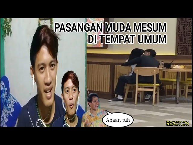 WOWPASANGAN MUDA INI MESUM DITEMPAT UMUM || Parah Banget #tiktok #trending #shorts #reaction