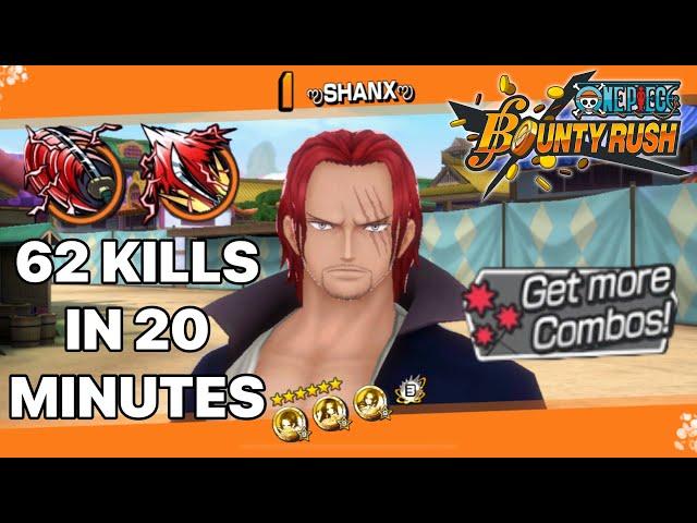 BOOST 4 FILM RED SHANKS | 20 MINUTES OF COMPLETE DOMINANCE | ONE PIECE BOUNTY RUSH | OPBR