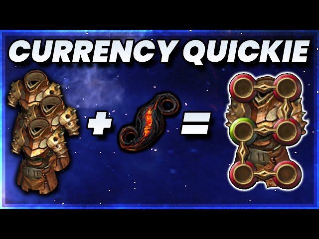 Currency Quickie: 3 to 1 Uniques & Tainted 6 Links