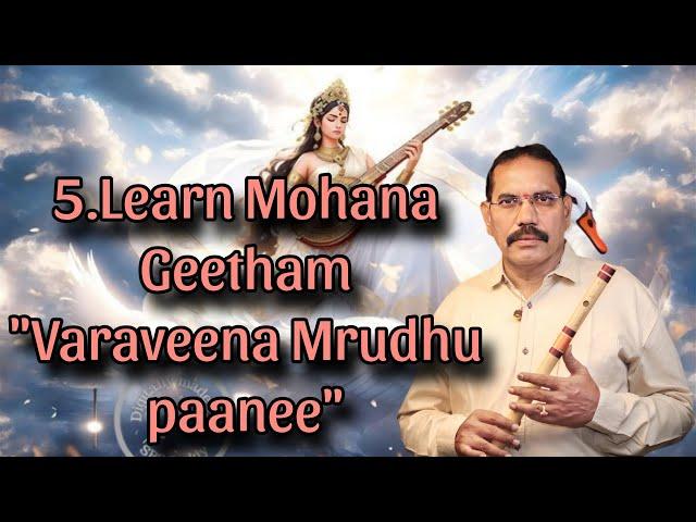 Learn "Varaveena Mrudhupaanee"