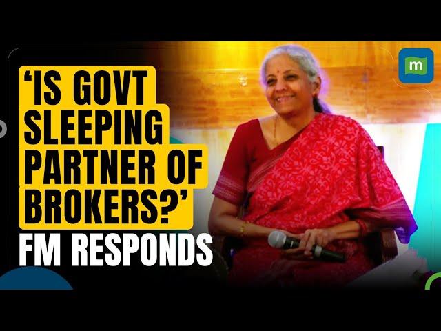 ‘Sleeping Partner Cannot Answer’, Says FM Nirmala Sitharaman on High Taxes In Stock Markets