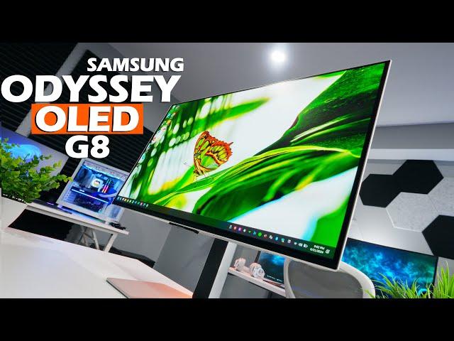 Unveiling the Ultimate OLED Gaming Monitor! Samsung Odyssey OLED G8 (2024) Review