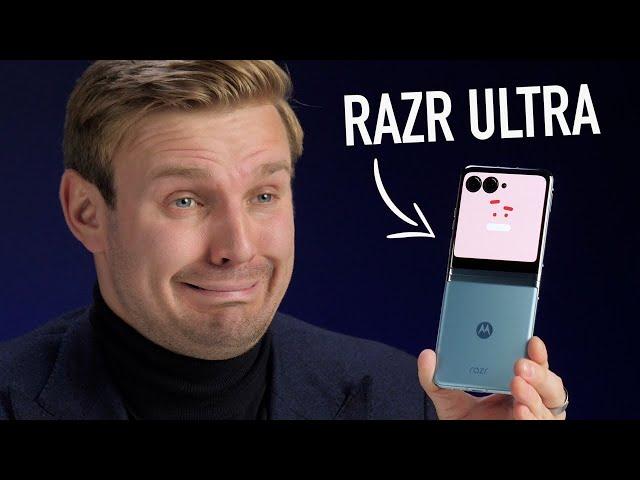 Экран! Складной Moto RAZR 40 Ultra делает как положено...