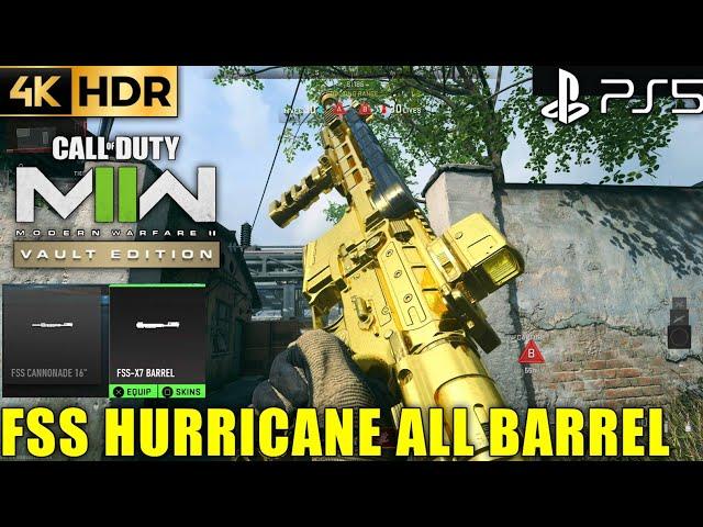 All Barrel FSS Hurricane Modern Warfare 2 FSS Attachments | MW2 FSS Hurricane Barrel | COD MW2 FSS