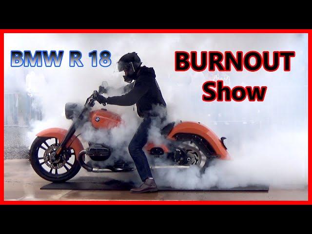 BMW R18, Burnout Show, 2025, Messe Friedrichshafen, Motorradwelt, Bodensee, R 18