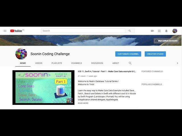 Soonin Coding Challenge Trailer (CHANNEL BRIEF INTRODUCTION)